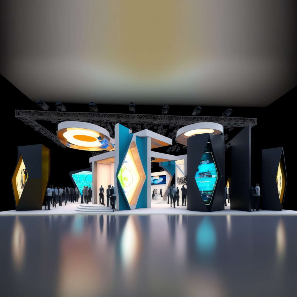 图片[5]-全球设计案例智能库_OJBKAI.COM现代前卫展厅展位Midjourney灵感图库-_设计智库－全球设计案例智能库_OJBKAI.COM-全球设计案例智能库_OJBKAI.COM设计智库