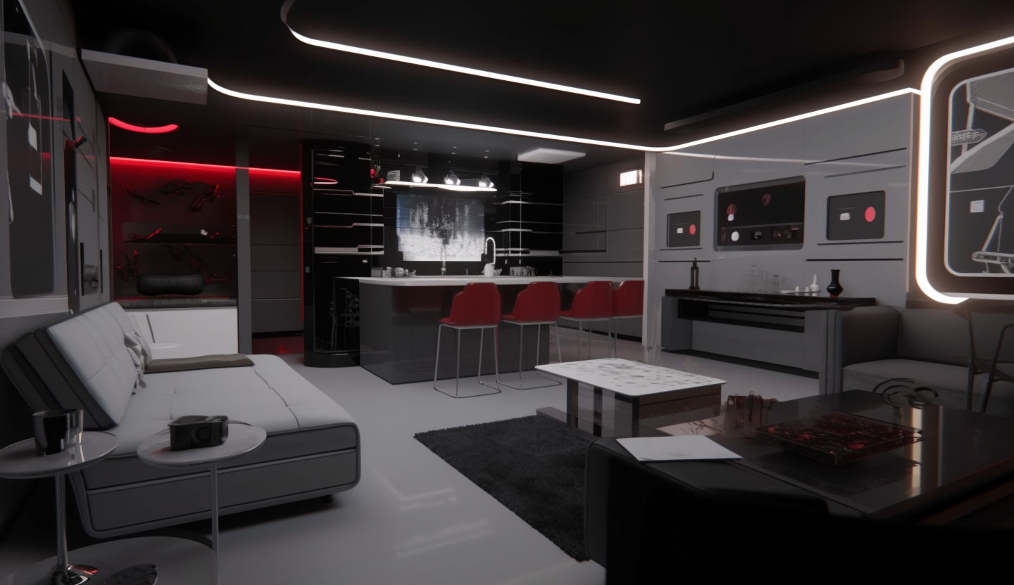 科技未来感（特斯拉_Tesla）_Midjourney灵感图库-全球设计案例智能库_OJBKAI.COM设计智库