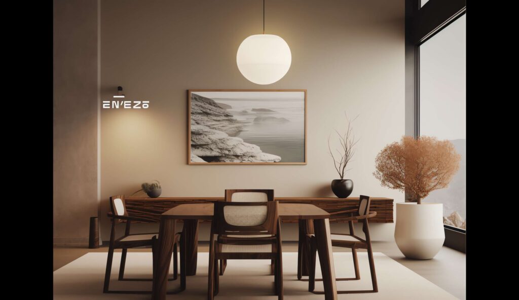 诧寂风餐厅Midjourney灵感图库-_设计智库－全球设计案例智能库_OJBKAI.COM-全球设计案例智能库_OJBKAI.COM设计智库