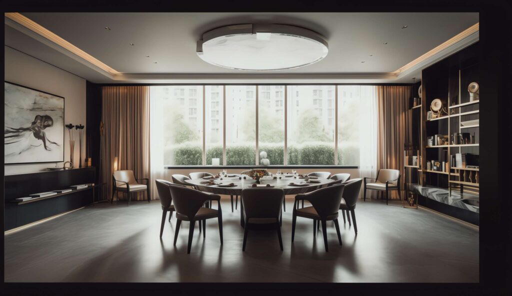 图片[2]-全球设计案例智能库_OJBKAI.COM家装新中式餐厅Midjourney灵感图库-_设计智库－全球设计案例智能库_OJBKAI.COM-全球设计案例智能库_OJBKAI.COM设计智库