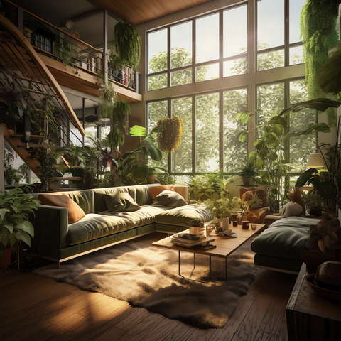 图片[2]-全球设计案例智能库_OJBKAI.COM自然生态客厅Midjourney灵感图库-_设计智库－全球设计案例智能库_OJBKAI.COM-全球设计案例智能库_OJBKAI.COM设计智库