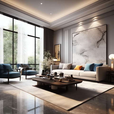 图片[23]-全球设计案例智能库_OJBKAI.COM简欧风格客厅Midjourney灵感图库-_设计智库－全球设计案例智能库_OJBKAI.COM-全球设计案例智能库_OJBKAI.COM设计智库