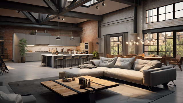 图片[3]-全球设计案例智能库_OJBKAI.COM工业风格客厅Midjourney灵感图库-_设计智库－全球设计案例智能库_OJBKAI.COM-全球设计案例智能库_OJBKAI.COM设计智库