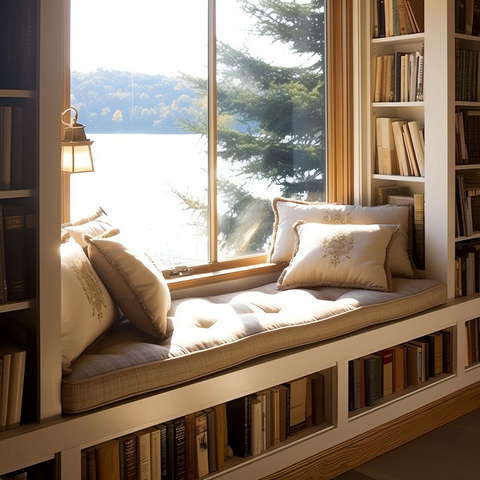 飘窗Midjourney灵感图库-_设计智库－全球设计案例智能库_OJBKAI.COM-全球设计案例智能库_OJBKAI.COM设计智库