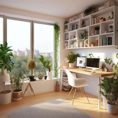 北欧书房Midjourney灵感图库-_设计智库－全球设计案例智能库_OJBKAI.COM-全球设计案例智能库_OJBKAI.COM设计智库