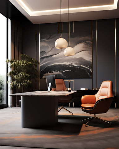 欧式书房Midjourney灵感图库-_设计智库－全球设计案例智能库_OJBKAI.COM-全球设计案例智能库_OJBKAI.COM设计智库