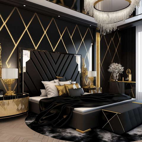 卧室-1_Midjourney灵感图库-设计智库－全球设计案例智能库_OJBKAI.COM-全球设计案例智能库_OJBKAI.COM设计智库