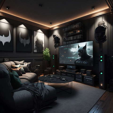 家庭影音室4_Midjourney灵感图库-设计智库－全球设计案例智能库_OJBKAI.COM-全球设计案例智能库_OJBKAI.COM设计智库