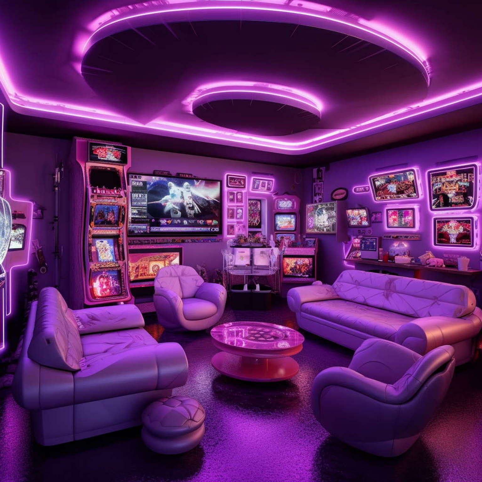 前卫时尚KTV夜总会Midjourney灵感图库-_设计智库－全球设计案例智能库_OJBKAI.COM-全球设计案例智能库_OJBKAI.COM设计智库