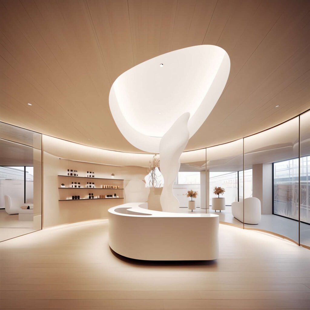 现代美容店Midjourney灵感图库-_设计智库－全球设计案例智能库_OJBKAI.COM-全球设计案例智能库_OJBKAI.COM设计智库