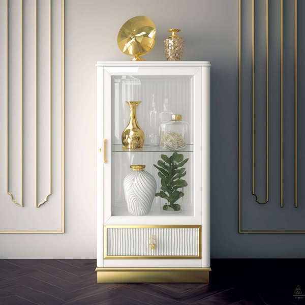 轻奢现代展示柜Midjourney灵感图库-_设计智库－全球设计案例智能库_OJBKAI.COM-全球设计案例智能库_OJBKAI.COM设计智库