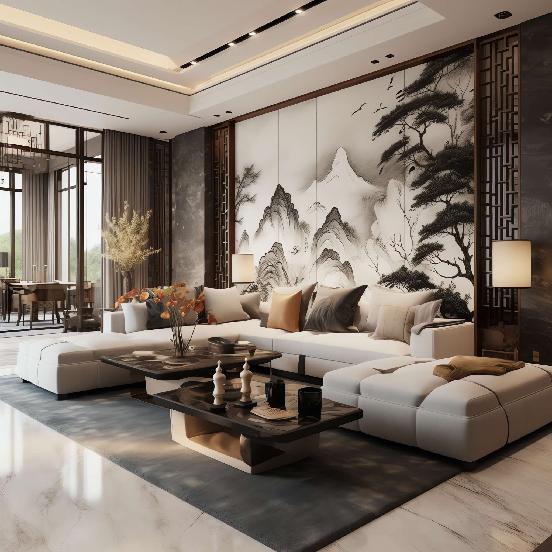 图片[17]-全球设计案例智能库_OJBKAI.COM别墅中式客厅Midjourney灵感图库-_设计智库－全球设计案例智能库_OJBKAI.COM-全球设计案例智能库_OJBKAI.COM设计智库