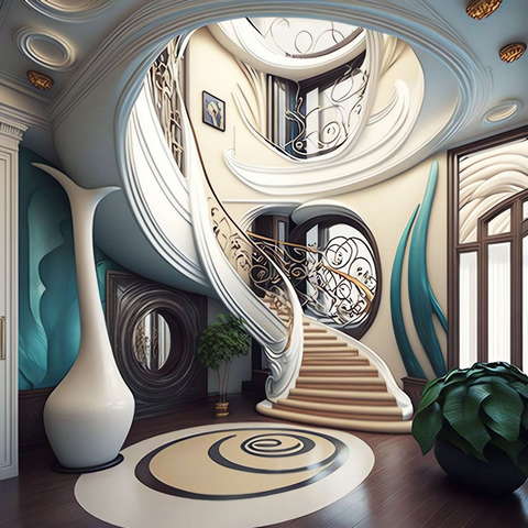 图片[5]-全球设计案例智能库_OJBKAI.COM别墅螺旋楼梯Midjourney灵感图库-_设计智库－全球设计案例智能库_OJBKAI.COM-全球设计案例智能库_OJBKAI.COM设计智库