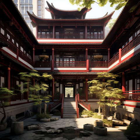 图片[31]-全球设计案例智能库_OJBKAI.COM中式四合院Midjourney灵感图库-_设计智库－全球设计案例智能库_OJBKAI.COM-全球设计案例智能库_OJBKAI.COM设计智库