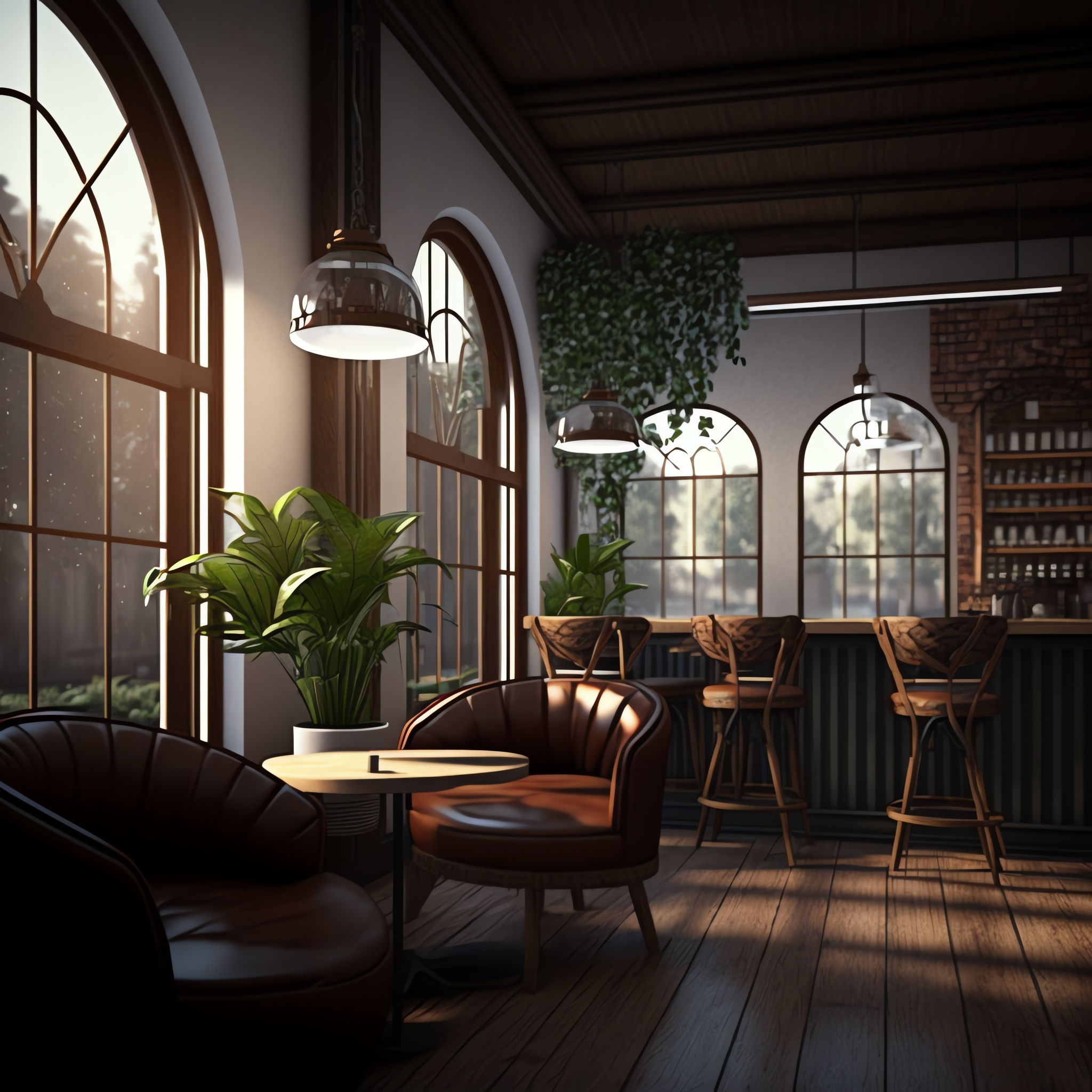 工业风Loft户型住宅_Midjourney灵感图库-_设计智库－全球设计案例智能库_OJBKAI.COM-全球设计案例智能库_OJBKAI.COM设计智库