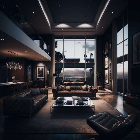 图片[5]-全球设计案例智能库_OJBKAI.COM现代挑高客厅Midjourney灵感图库-_设计智库－全球设计案例智能库_OJBKAI.COM-全球设计案例智能库_OJBKAI.COM设计智库