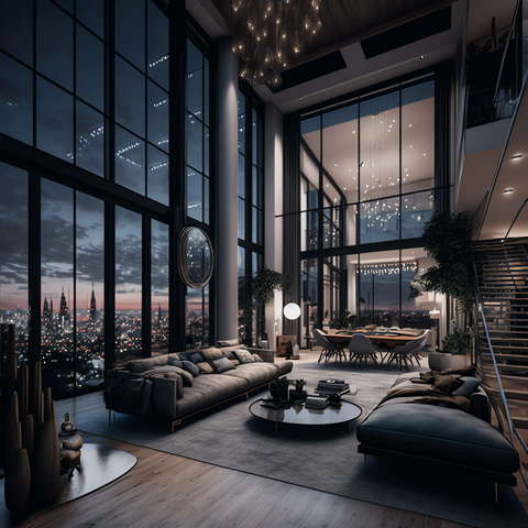 图片[40]-全球设计案例智能库_OJBKAI.COM现代挑高客厅Midjourney灵感图库-_设计智库－全球设计案例智能库_OJBKAI.COM-全球设计案例智能库_OJBKAI.COM设计智库