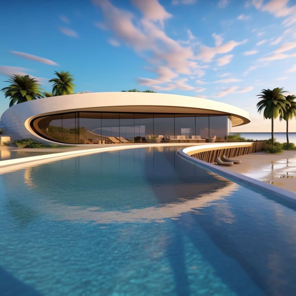 图片[23]-全球设计案例智能库_OJBKAI.COM泳池别墅外观未来科技感Midjourney灵感图库-_设计智库－全球设计案例智能库_OJBKAI.COM-全球设计案例智能库_OJBKAI.COM设计智库