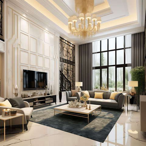 图片[23]-全球设计案例智能库_OJBKAI.COM简欧挑高客厅Midjourney灵感图库-_设计智库－全球设计案例智能库_OJBKAI.COM-全球设计案例智能库_OJBKAI.COM设计智库