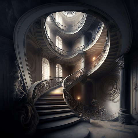 图片[6]-全球设计案例智能库_OJBKAI.COM古典欧式旋转楼梯1_Midjourney灵感图库-设计智库－全球设计案例智能库_OJBKAI.COM-全球设计案例智能库_OJBKAI.COM设计智库