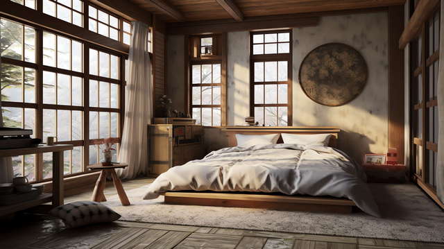 图片[23]-全球设计案例智能库_OJBKAI.COM侘寂风格卧室_Midjourney灵感图库-_设计智库－全球设计案例智能库_OJBKAI.COM-全球设计案例智能库_OJBKAI.COM设计智库