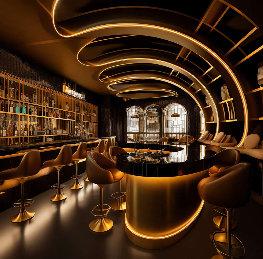 图片[16]-全球设计案例智能库_OJBKAI.COM色彩前卫艺术酒吧吧台区Midjourney灵感图库-_设计智库－全球设计案例智能库_OJBKAI.COM-全球设计案例智能库_OJBKAI.COM设计智库