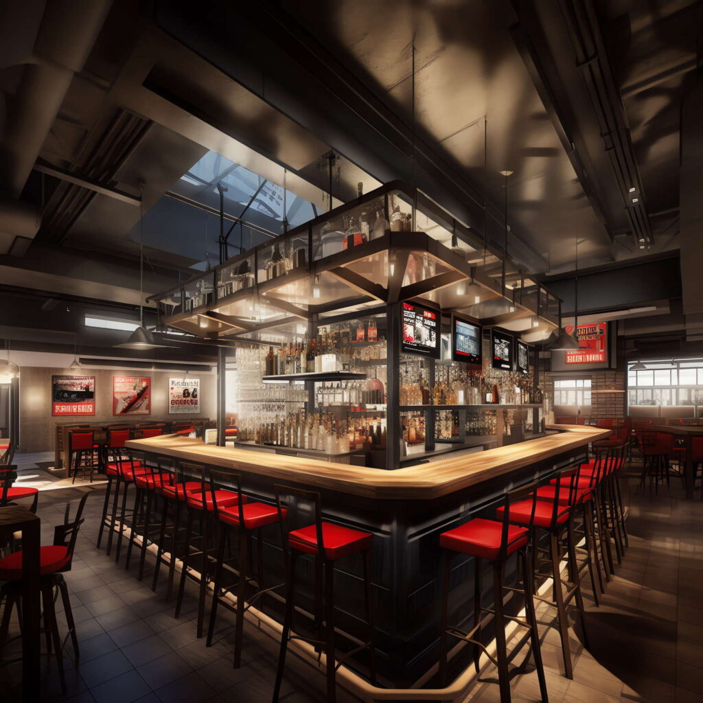 图片[23]-全球设计案例智能库_OJBKAI.COM色彩前卫艺术酒吧吧台区Midjourney灵感图库-_设计智库－全球设计案例智能库_OJBKAI.COM-全球设计案例智能库_OJBKAI.COM设计智库
