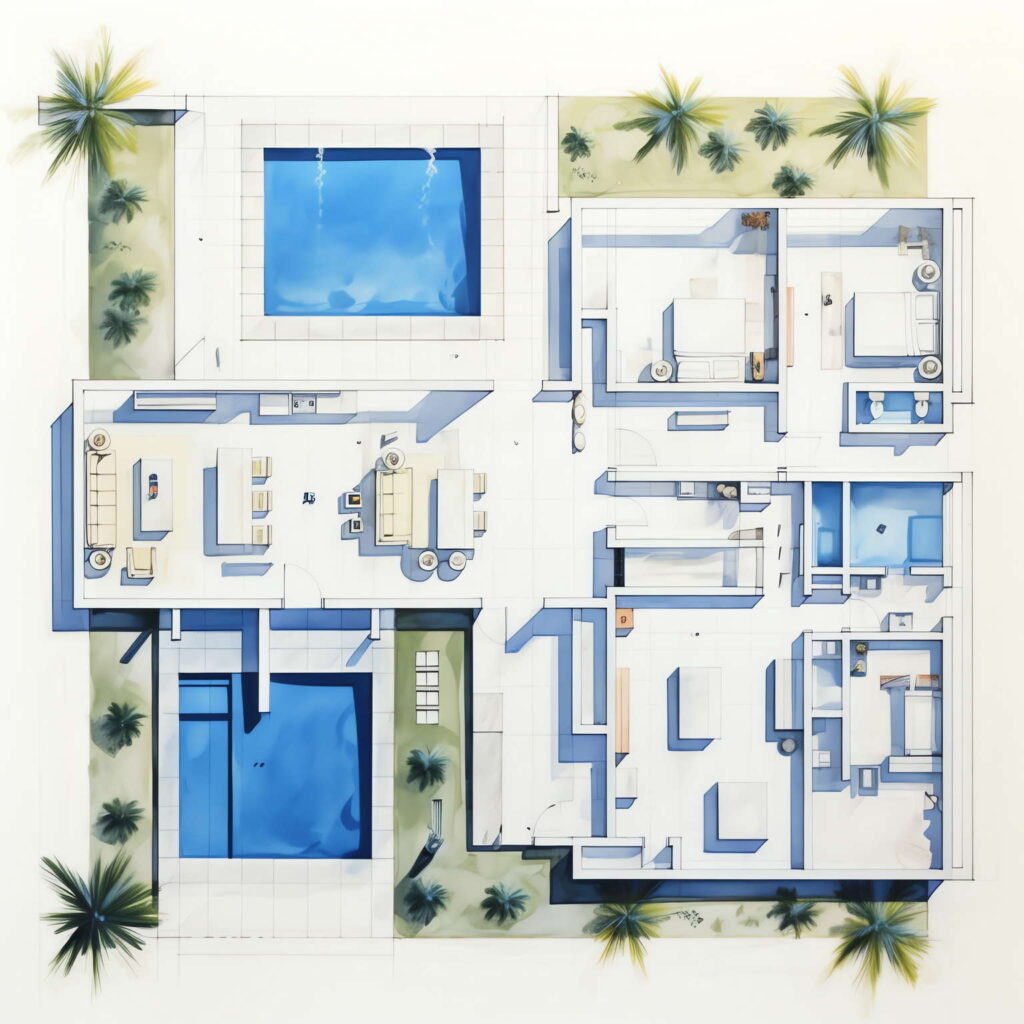 图片[24]-全球设计案例智能库_OJBKAI.COM别墅平面图Midjourney灵感图库-名师联智库－全球设计案例智能库名师联素材平台-全球设计案例智能库_OJBKAI.COM设计智库