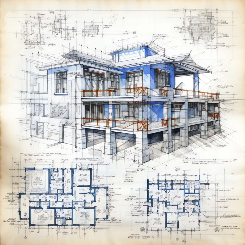 图片[23]-全球设计案例智能库_OJBKAI.COM建筑手绘图Midjourney灵感图库-名师联智库－全球设计案例智能库名师联素材平台-全球设计案例智能库_OJBKAI.COM设计智库