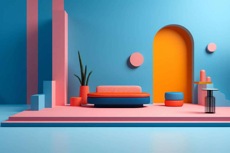 图片[19]-全球设计案例智能库_OJBKAI.COM时尚色彩碰撞家居搭配Midjourney灵感图库-_设计智库－全球设计案例智能库_OJBKAI.COM-全球设计案例智能库_OJBKAI.COM设计智库