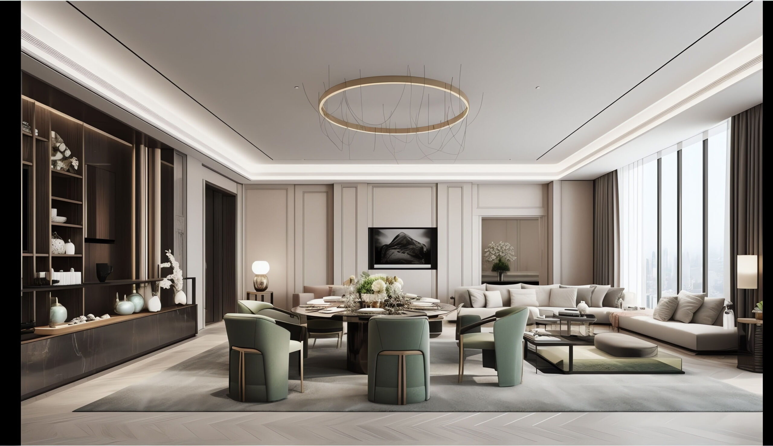 图片[12]-全球设计案例智能库_OJBKAI.COM轻奢风客餐厅_Midjourney灵感图库-全球设计案例智能库_OJBKAI.COM设计智库