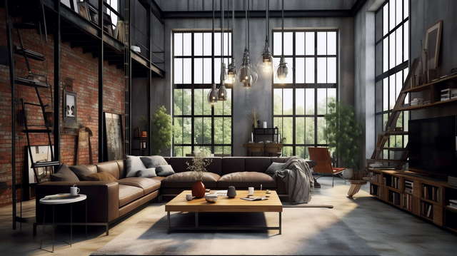 图片[25]-全球设计案例智能库_OJBKAI.COM工业风客厅Midjourney灵感图库-_设计智库－全球设计案例智能库_OJBKAI.COM-全球设计案例智能库_OJBKAI.COM设计智库