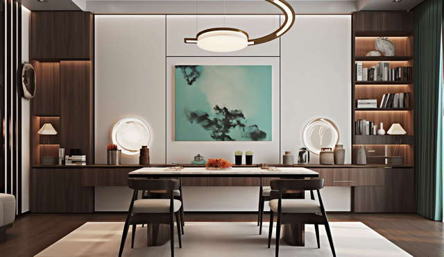 图片[12]-全球设计案例智能库_OJBKAI.COM新中式茶室书房Midjourney灵感图库-_设计智库－全球设计案例智能库_OJBKAI.COM-全球设计案例智能库_OJBKAI.COM设计智库