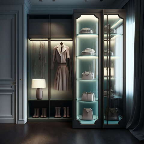 衣帽间Midjourney灵感图库-_设计智库－全球设计案例智能库_OJBKAI.COM-全球设计案例智能库_OJBKAI.COM设计智库