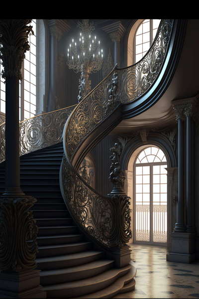 图片[4]-全球设计案例智能库_OJBKAI.COM古典欧式旋转楼梯1_Midjourney灵感图库-设计智库－全球设计案例智能库_OJBKAI.COM-全球设计案例智能库_OJBKAI.COM设计智库