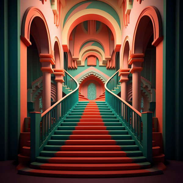 图片[13]-全球设计案例智能库_OJBKAI.COM色彩艺术楼梯Midjourney灵感图库-_设计智库－全球设计案例智能库_OJBKAI.COM-全球设计案例智能库_OJBKAI.COM设计智库