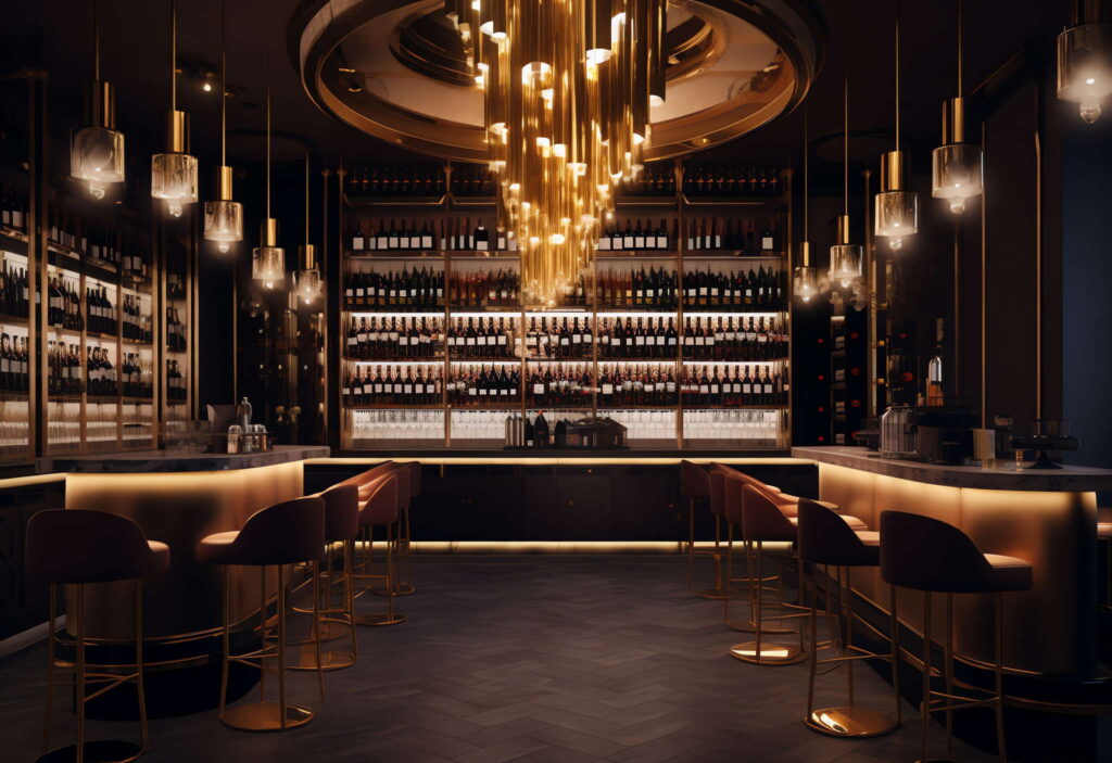 图片[5]-全球设计案例智能库_OJBKAI.COM色彩前卫艺术酒吧吧台区Midjourney灵感图库-_设计智库－全球设计案例智能库_OJBKAI.COM-全球设计案例智能库_OJBKAI.COM设计智库