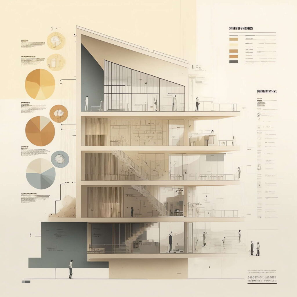 图片[10]-全球设计案例智能库_OJBKAI.COM建筑剖面图Midjourney灵感图库-名师联智库－全球设计案例智能库名师联素材平台-全球设计案例智能库_OJBKAI.COM设计智库
