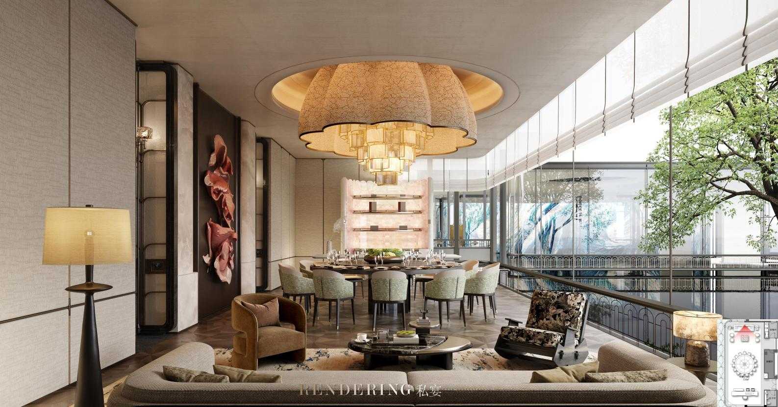 图片[29]-全球设计案例智能库_OJBKAI.COM【CCD】建发上海新江湾售楼处会所 | 设计方案+高清效果图 | PPT（可编辑）+PDF+JPG | 122P | 309M 海派风格-全球设计案例智能库_OJBKAI.COM设计智库