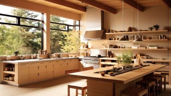 图片[29]-全球设计案例智能库_OJBKAI.COM原木开放厨房中岛吧台_Midjourney灵感图库220P-全球设计案例智能库_OJBKAI.COM设计智库