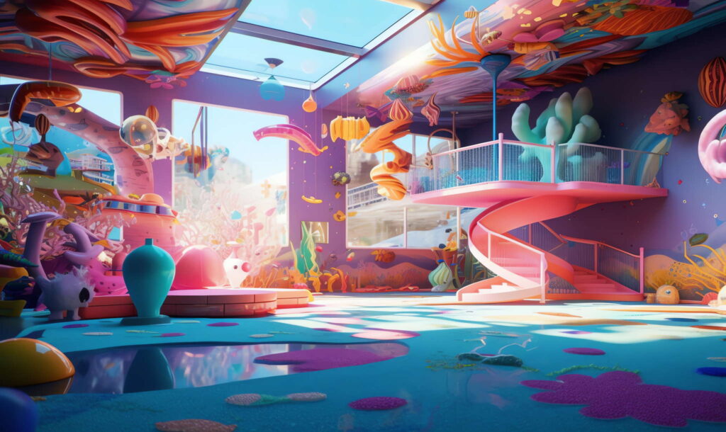 图片[34]-全球设计案例智能库_OJBKAI.COM室内儿童游乐园Midjourney灵感图库-_设计智库－全球设计案例智能库_OJBKAI.COM-全球设计案例智能库_OJBKAI.COM设计智库