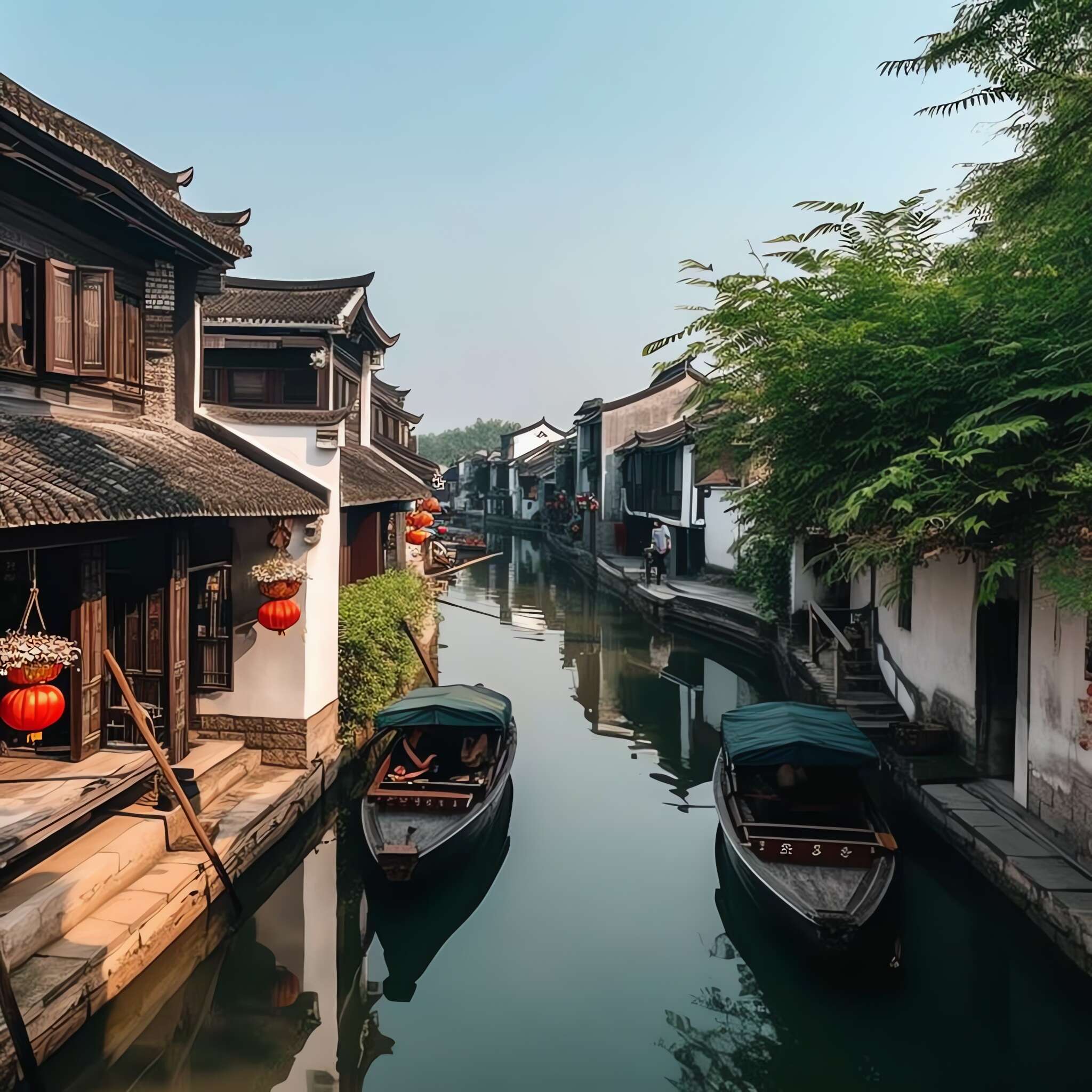 图片[6]-全球设计案例智能库_OJBKAI.COM意境江南小镇Midjourney灵感图库-_设计智库－全球设计案例智能库_OJBKAI.COM-全球设计案例智能库_OJBKAI.COM设计智库