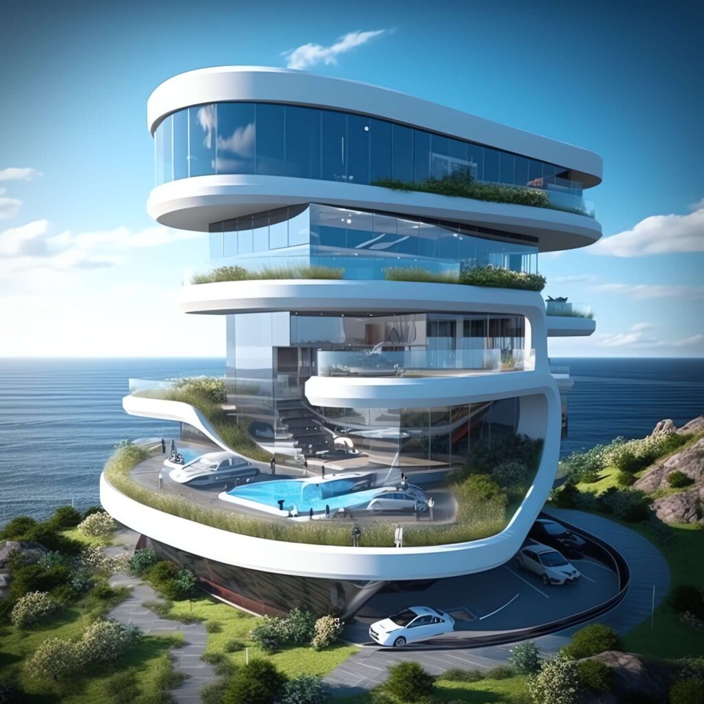 图片[48]-全球设计案例智能库_OJBKAI.COM泳池别墅外观未来科技感Midjourney灵感图库-_设计智库－全球设计案例智能库_OJBKAI.COM-全球设计案例智能库_OJBKAI.COM设计智库