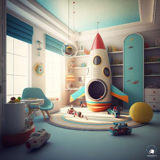 图片[42]-全球设计案例智能库_OJBKAI.COM太空元素男孩房6_Midjourney灵感图库-_设计智库－全球设计案例智能库_OJBKAI.COM-全球设计案例智能库_OJBKAI.COM设计智库