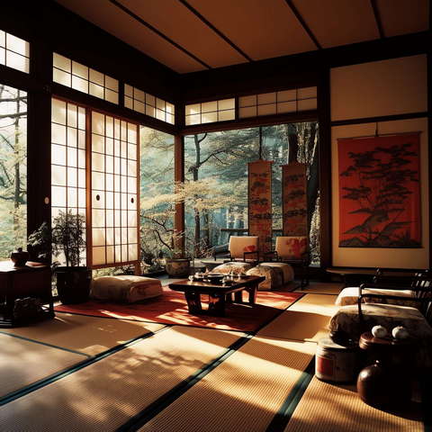 图片[34]-全球设计案例智能库_OJBKAI.COM住宅日式客厅Midjourney灵感图库-_设计智库－全球设计案例智能库_OJBKAI.COM-全球设计案例智能库_OJBKAI.COM设计智库