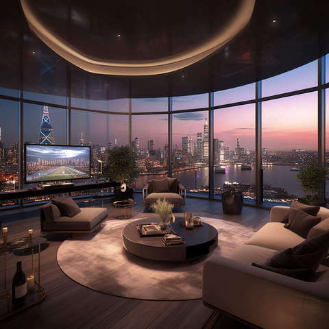 图片[49]-全球设计案例智能库_OJBKAI.COM家装现代前卫时尚客厅Midjourney灵感图库-_设计智库－全球设计案例智能库_OJBKAI.COM-全球设计案例智能库_OJBKAI.COM设计智库