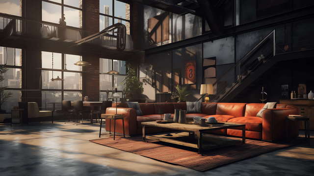 图片[49]-全球设计案例智能库_OJBKAI.COM工业风格客厅Midjourney灵感图库-_设计智库－全球设计案例智能库_OJBKAI.COM-全球设计案例智能库_OJBKAI.COM设计智库