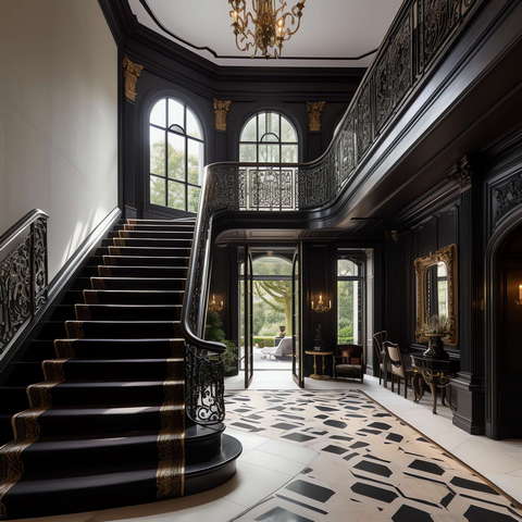 图片[37]-全球设计案例智能库_OJBKAI.COM新古典别墅楼梯Midjourney灵感图库-_设计智库－全球设计案例智能库_OJBKAI.COM-全球设计案例智能库_OJBKAI.COM设计智库