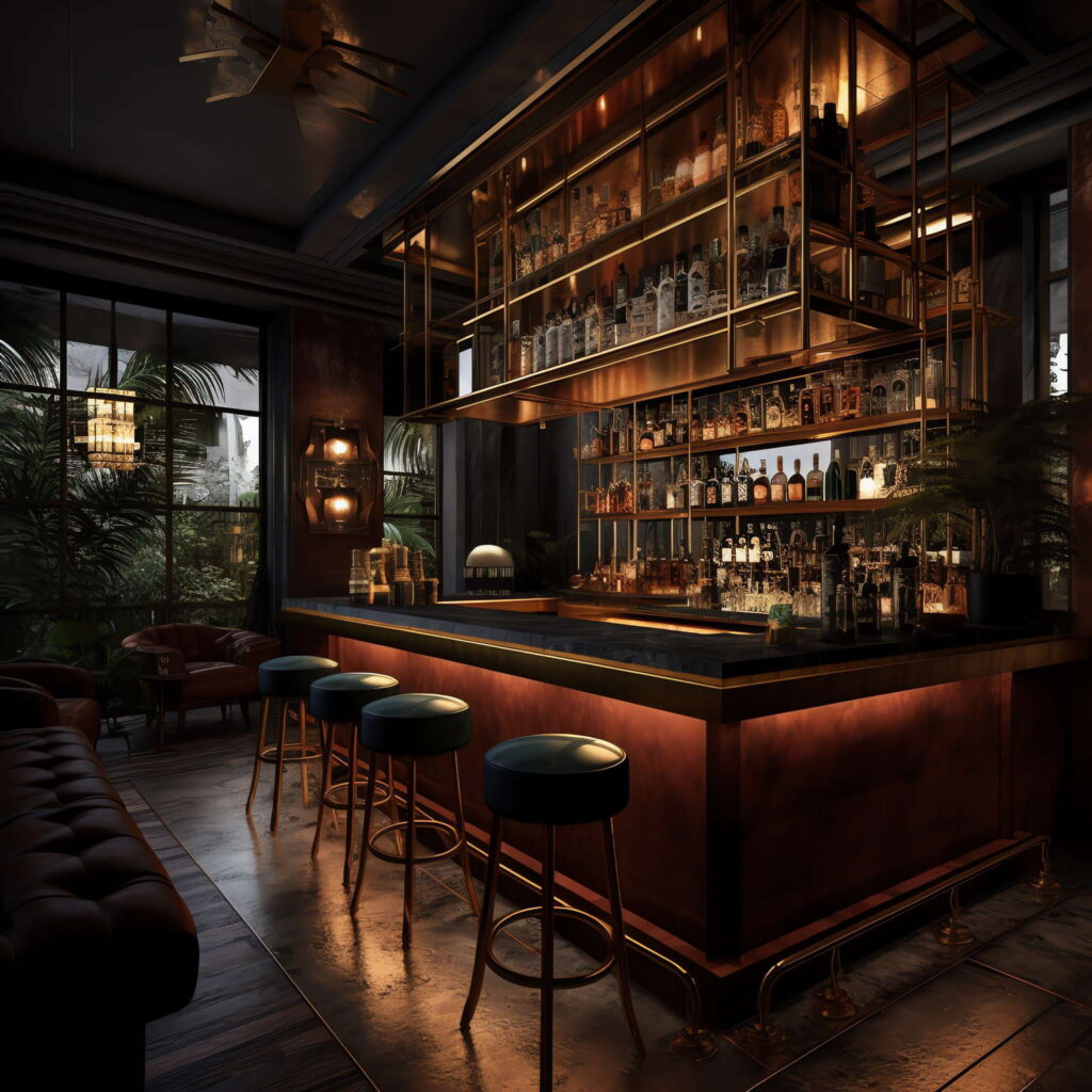 图片[48]-全球设计案例智能库_OJBKAI.COM色彩前卫艺术酒吧吧台区Midjourney灵感图库-_设计智库－全球设计案例智能库_OJBKAI.COM-全球设计案例智能库_OJBKAI.COM设计智库