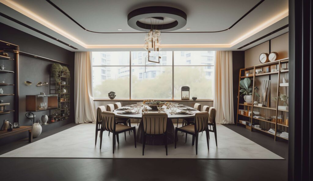 图片[7]-全球设计案例智能库_OJBKAI.COM家装新中式餐厅Midjourney灵感图库-_设计智库－全球设计案例智能库_OJBKAI.COM-全球设计案例智能库_OJBKAI.COM设计智库